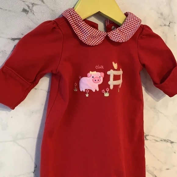 Gymboree Farm Animal Romper 0-3M…… - Picture 2 of 5